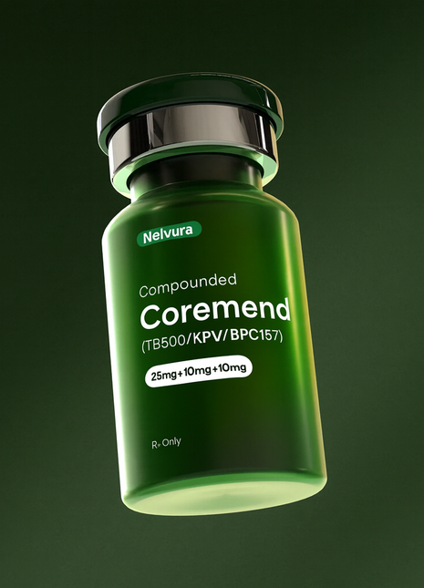 Nelvura Coremend (TB500/KPV/BPC157) 25mg+10mg+10mg